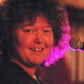 Norwich Market, the BSCC at Occold, and Diss Publishing - 10th April 2005, Jo Bowley before a gig at the Cock Inn