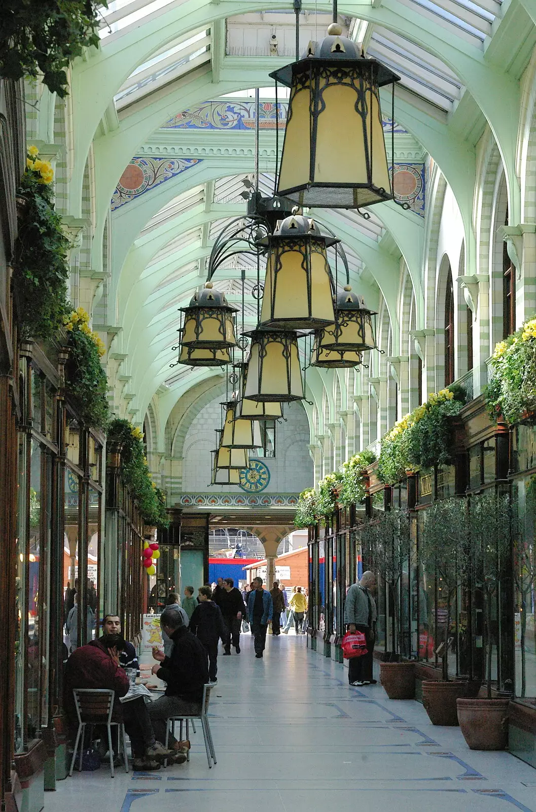 The Royal Arcade, from Norwich Market, the BSCC at Occold, and Diss Publishing - 10th April 2005