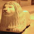 A contented lion statue, like Dougal, A Postcard From Stockholm: A Working Trip to Sweden - 24th April 2005