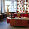 The funky reception area of the Birger Jarl, A Postcard From Stockholm: A Working Trip to Sweden - 24th April 2005