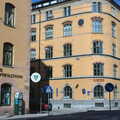 The street outside the hotel, A Postcard From Stockholm: A Working Trip to Sweden - 24th April 2005