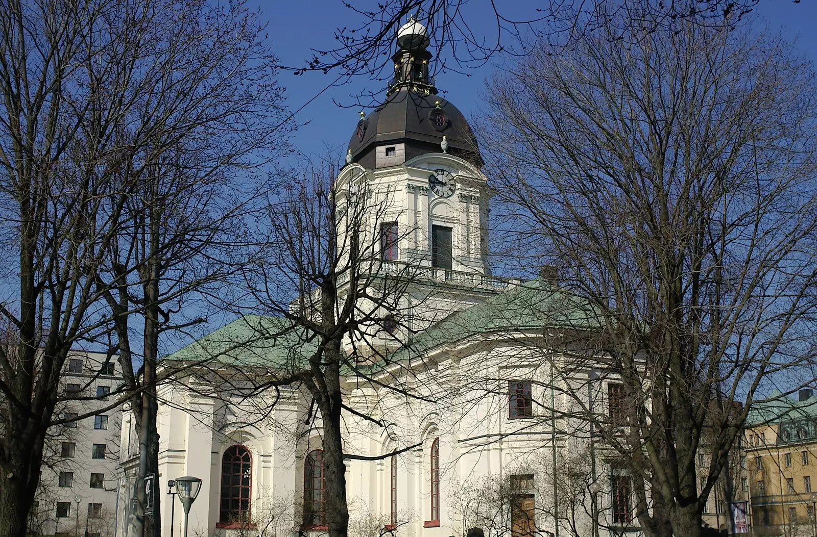 A Stokholm church, from A Postcard From Stockholm: A Working Trip to Sweden - 24th April 2005