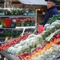 Iceberg lettuces for sale, A Postcard From Stockholm: A Working Trip to Sweden - 24th April 2005