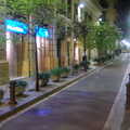 A quiet street by night, A Trip to Barcelona, Catalunya, Spain - 29th April 2005