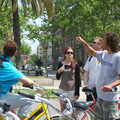 Regrouping near the Arc de Triomf, A Trip to Barcelona, Catalunya, Spain - 29th April 2005