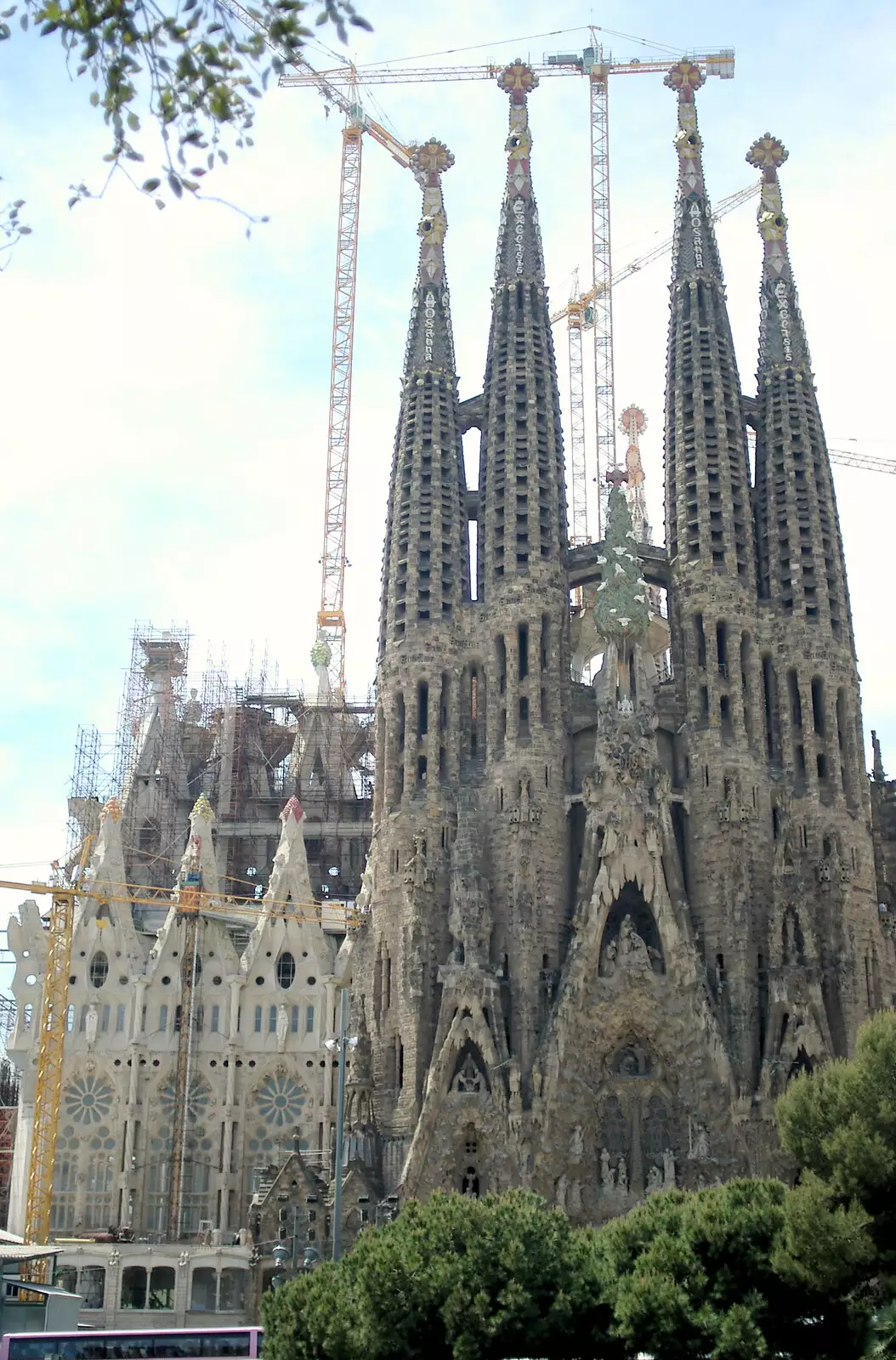 The perpetually-unfinished Sagrada Família, from A Trip to Barcelona, Catalunya, Spain - 29th April 2005