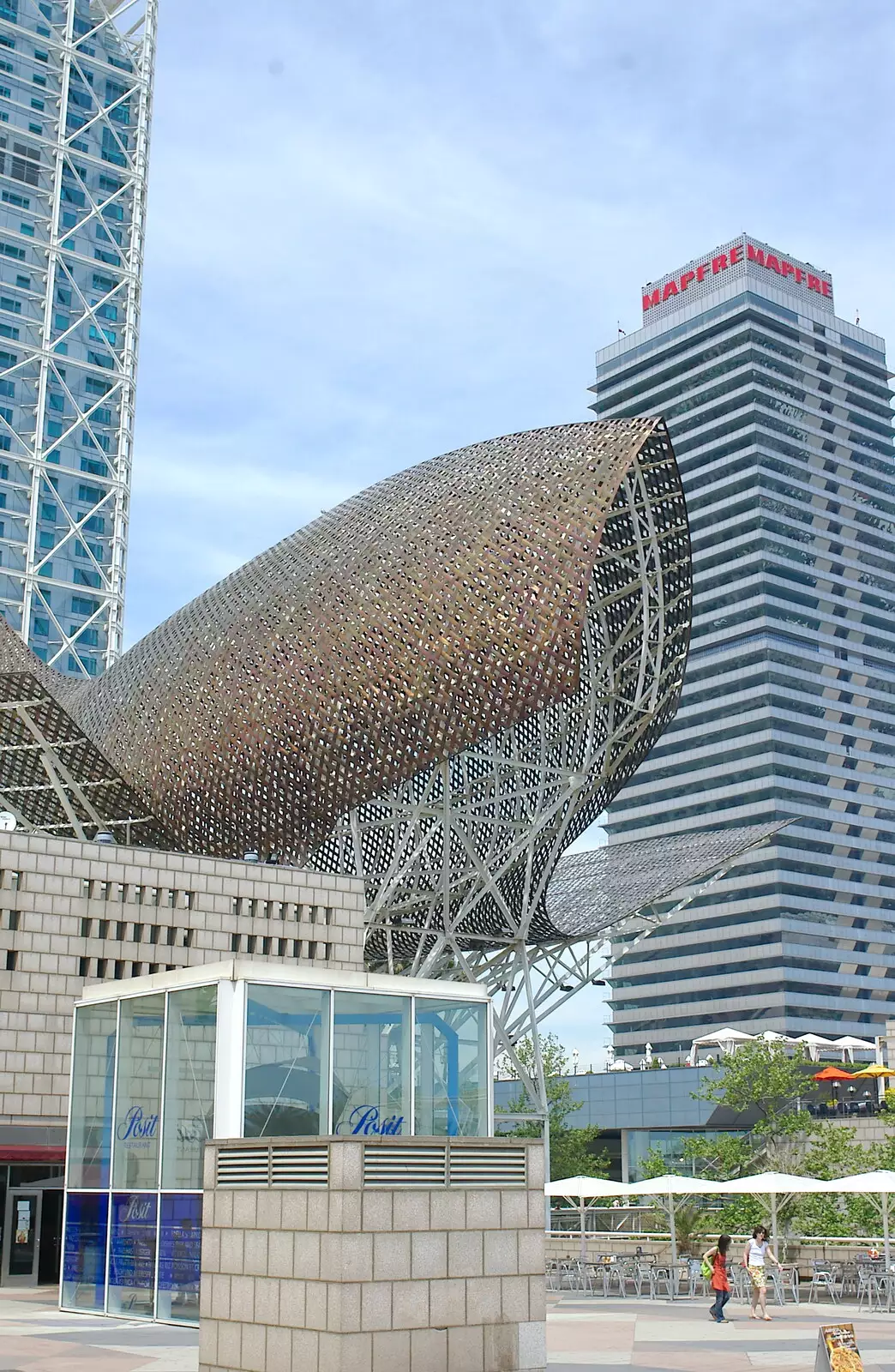 Frank Gehry's fish on the seafront, from A Trip to Barcelona, Catalunya, Spain - 29th April 2005