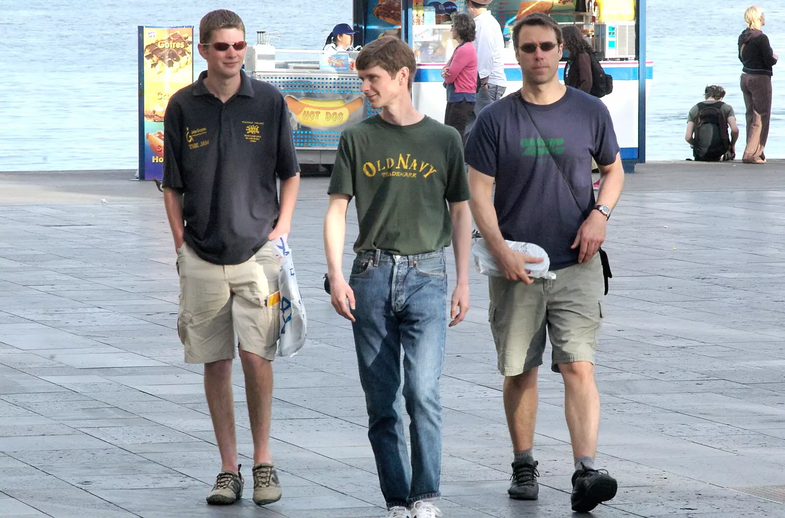 Phil, Jon and Chris, from A Trip to Barcelona, Catalunya, Spain - 29th April 2005