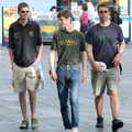 Phil, Jon and Chris, A Trip to Barcelona, Catalunya, Spain - 29th April 2005