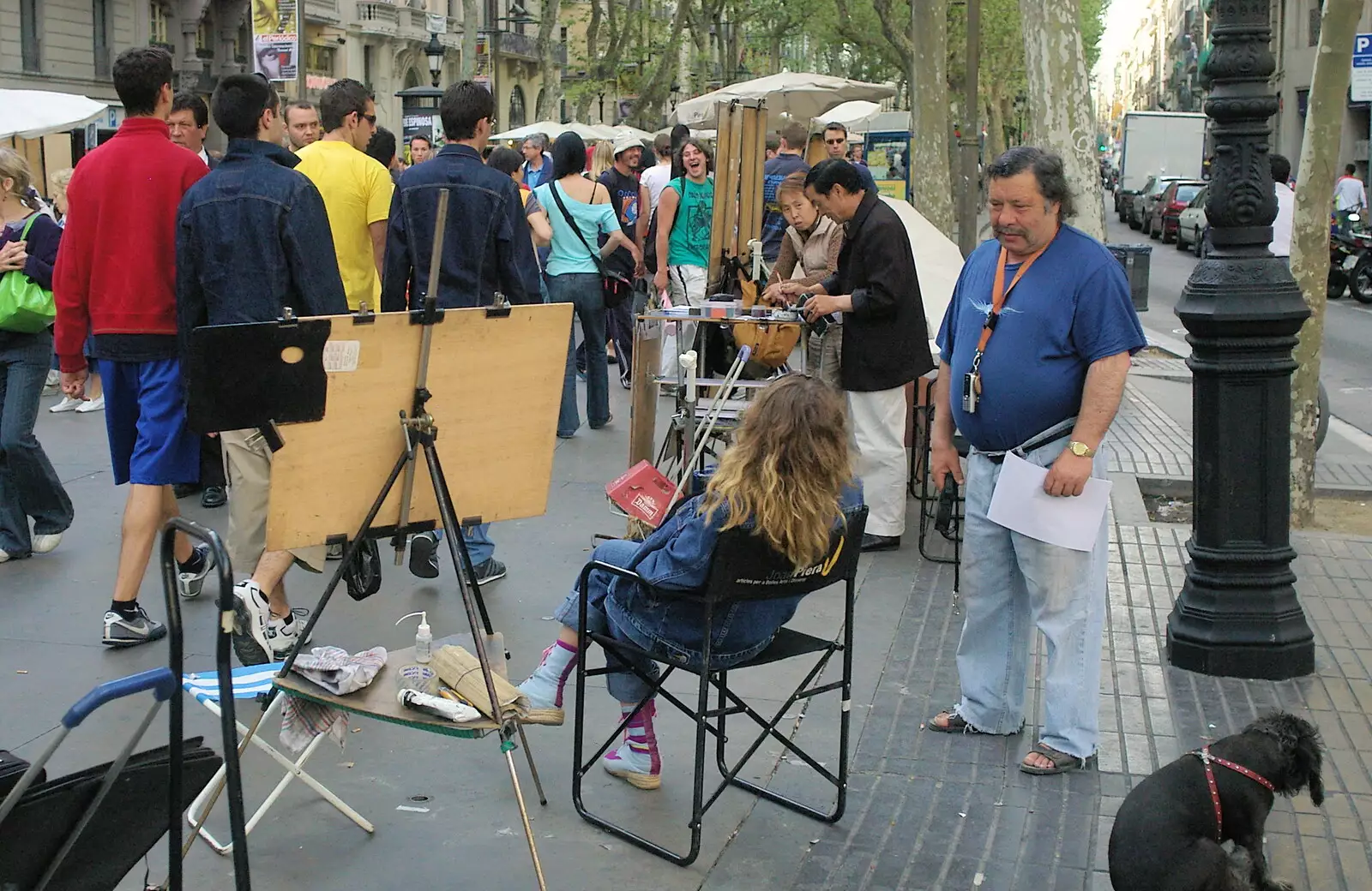 More artists, from Montjuïc and Sant Feliu de Guíxols, Barcelona, Catalunya - 30th April 2005