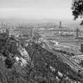 A view over the whole city from Montjuïc, Montjuïc and Sant Feliu de Guíxols, Barcelona, Catalunya - 30th April 2005