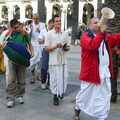 Some Hare Krishna types do their thing, Montjuïc and Sant Feliu de Guíxols, Barcelona, Catalunya - 30th April 2005