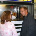 Suey and Marc in the kebab shop, Music at the Waterfront and Upstairs at Revolution Records, Diss - 8th May 2005