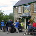 Outside the Horse and Jockey - our lunch stop, The BSCC Weekend Trip to Rutland Water, Empingham, Rutland - 14th May 2005