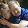 Suey and Marc share a cuddly moment, The BSCC Weekend Trip to Rutland Water, Empingham, Rutland - 14th May 2005