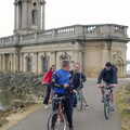 We head back from Normanton Church, The BSCC Weekend Trip to Rutland Water, Empingham, Rutland - 14th May 2005