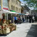 A wicker basket stall, A Postcard From Stamford, Lincolnshire - 15th May 2005