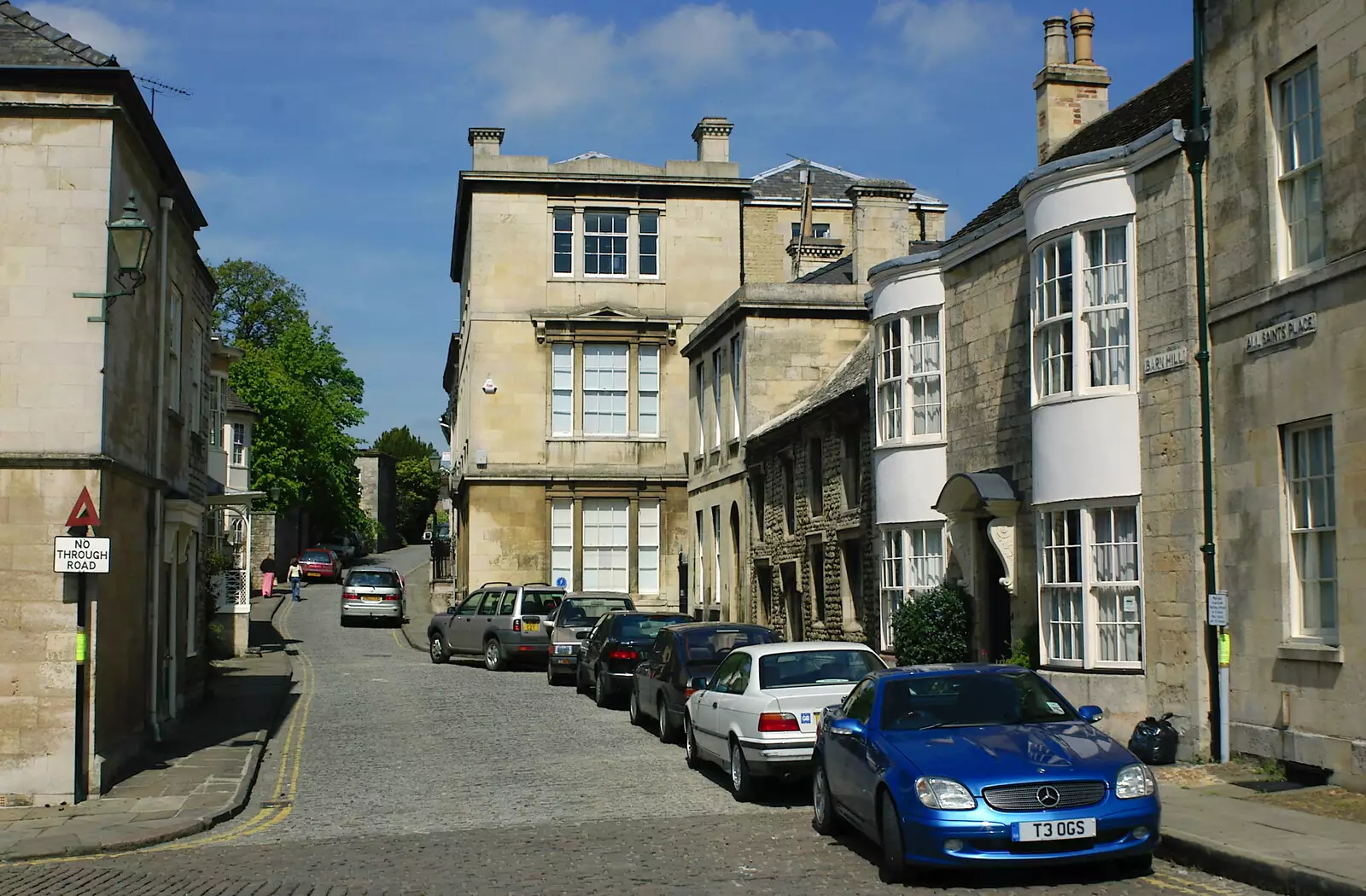 Another Stamford street, from A Postcard From Stamford, Lincolnshire - 15th May 2005