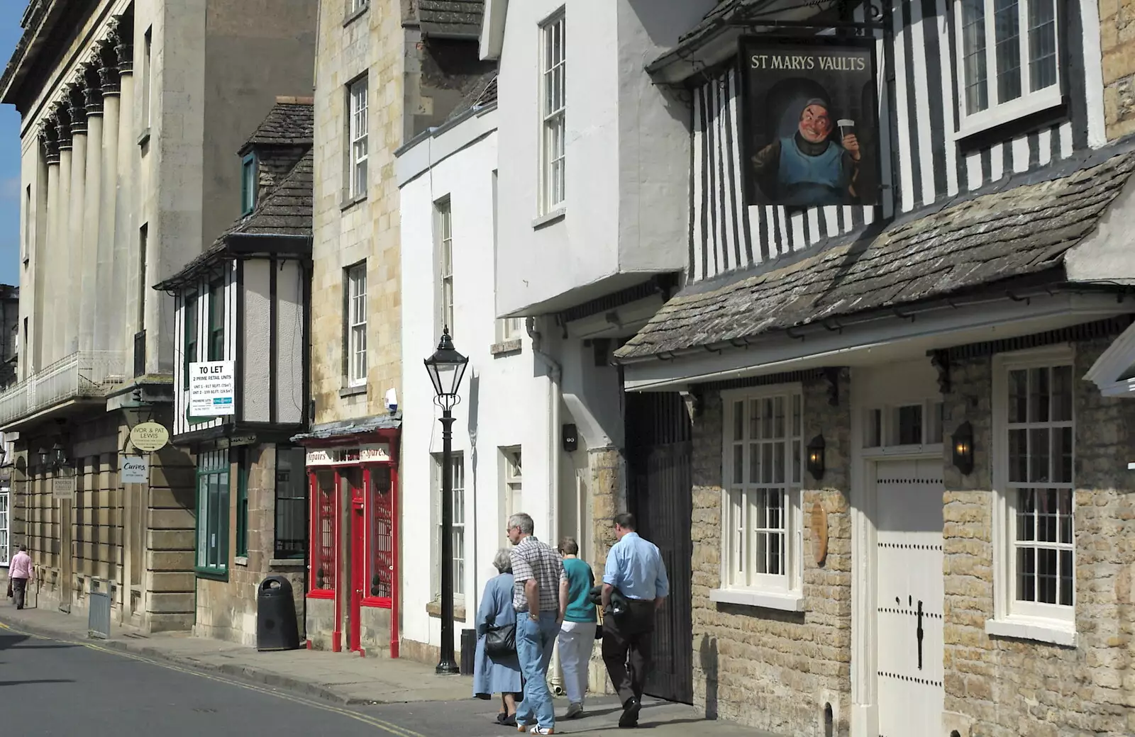 The St. Mary's Vaults pub, from A Postcard From Stamford, Lincolnshire - 15th May 2005