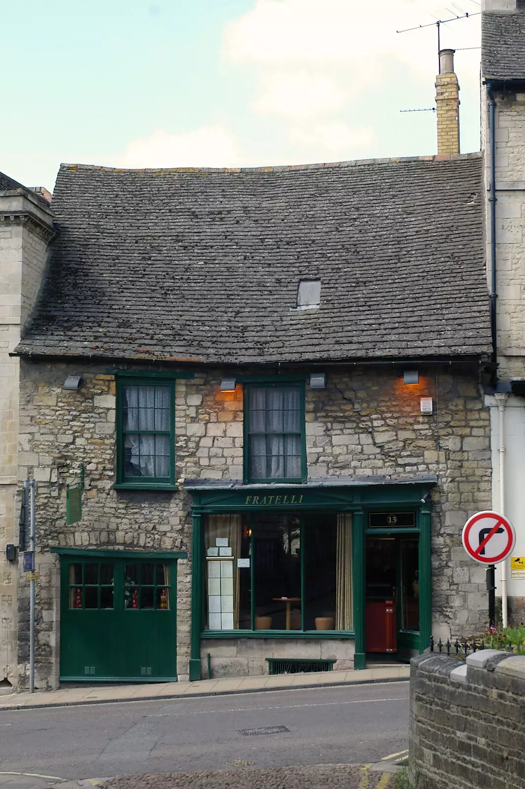 The quaint Fratelli restaurant, from A Postcard From Stamford, Lincolnshire - 15th May 2005