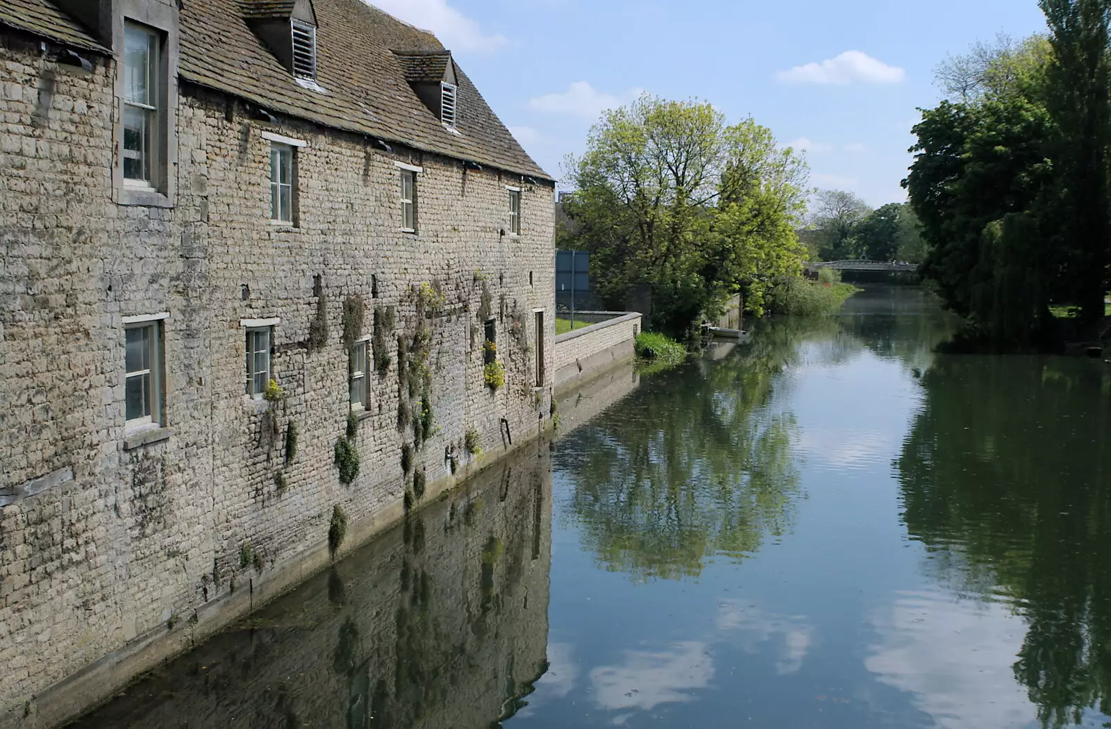 On the river, from A Postcard From Stamford, Lincolnshire - 15th May 2005