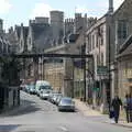 The George of Stamford's sign across the road, A Postcard From Stamford, Lincolnshire - 15th May 2005