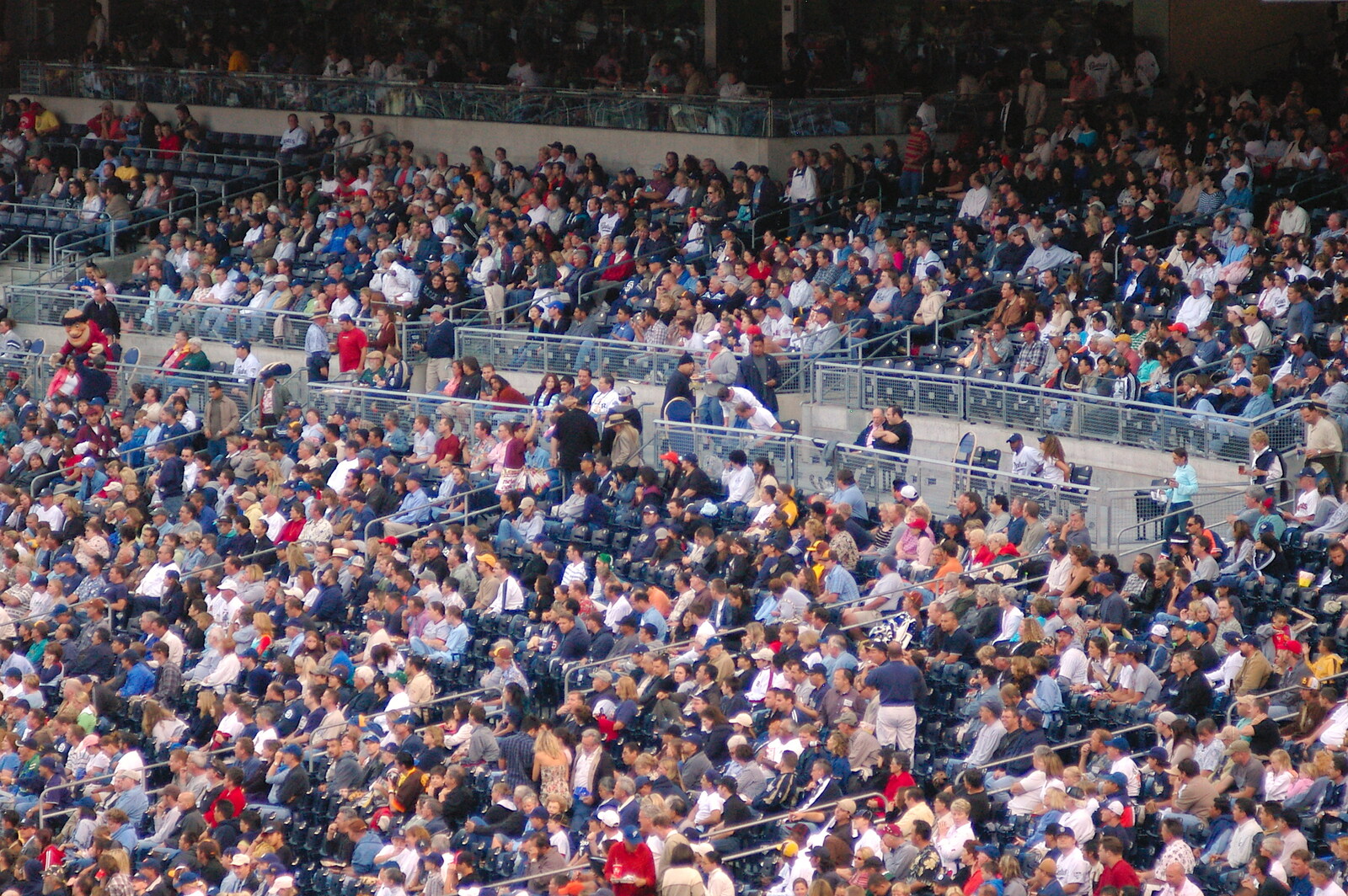 The crowds are ready for the game from The Padres at Petco Park: a Baseball Game, San Diego, California - 31st May 2005