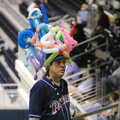 The guy with the balloon hat, The Padres at Petco Park: a Baseball Game, San Diego, California - 31st May 2005