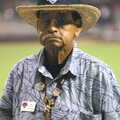 Sal, one of the on-hand guides dotted around, The Padres at Petco Park: a Baseball Game, San Diego, California - 31st May 2005