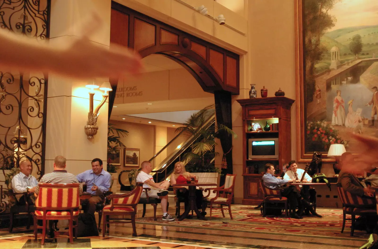 A fancy room in the Manchester Grand Hyatt, from BREW Fest and Huey Lewis and the News, Balboa Park, San Diego, California - 2nd June 2005