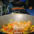 A massive wok and some mange tout, BREW Fest and Huey Lewis and the News, Balboa Park, San Diego, California - 2nd June 2005