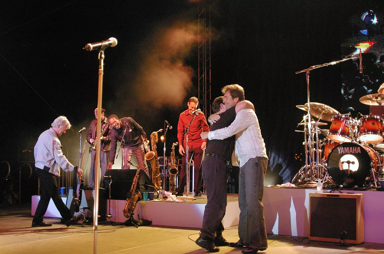 The gig is over, from BREW Fest and Huey Lewis and the News, Balboa Park, San Diego, California - 2nd June 2005