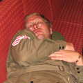 Marc has a little sleep, A 1940s VE Dance At Debach Airfield, Debach, Suffolk - 11th June 2005