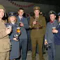 Marc, Sue, Phil, Bill, David and Jen, A 1940s VE Dance At Debach Airfield, Debach, Suffolk - 11th June 2005