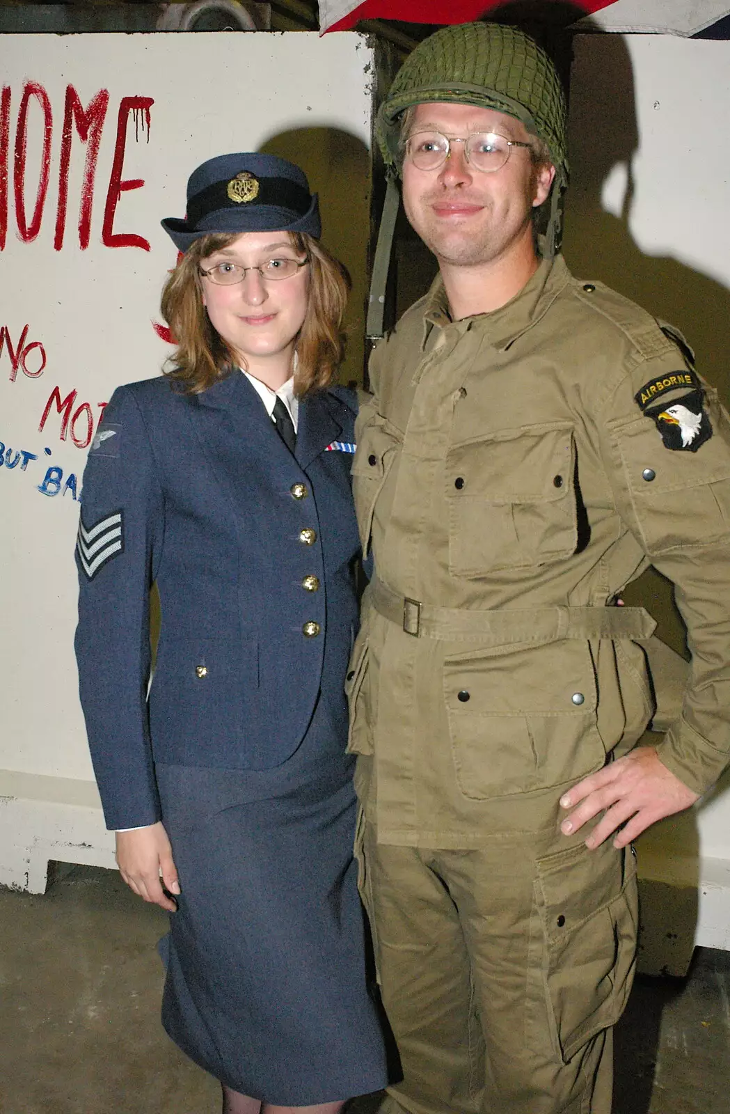 Suey and Marc, from A 1940s VE Dance At Debach Airfield, Debach, Suffolk - 11th June 2005