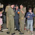 DH chats to the 'tank boys', A 1940s VE Dance At Debach Airfield, Debach, Suffolk - 11th June 2005