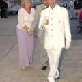 Captain on deck, A 1940s VE Dance At Debach Airfield, Debach, Suffolk - 11th June 2005