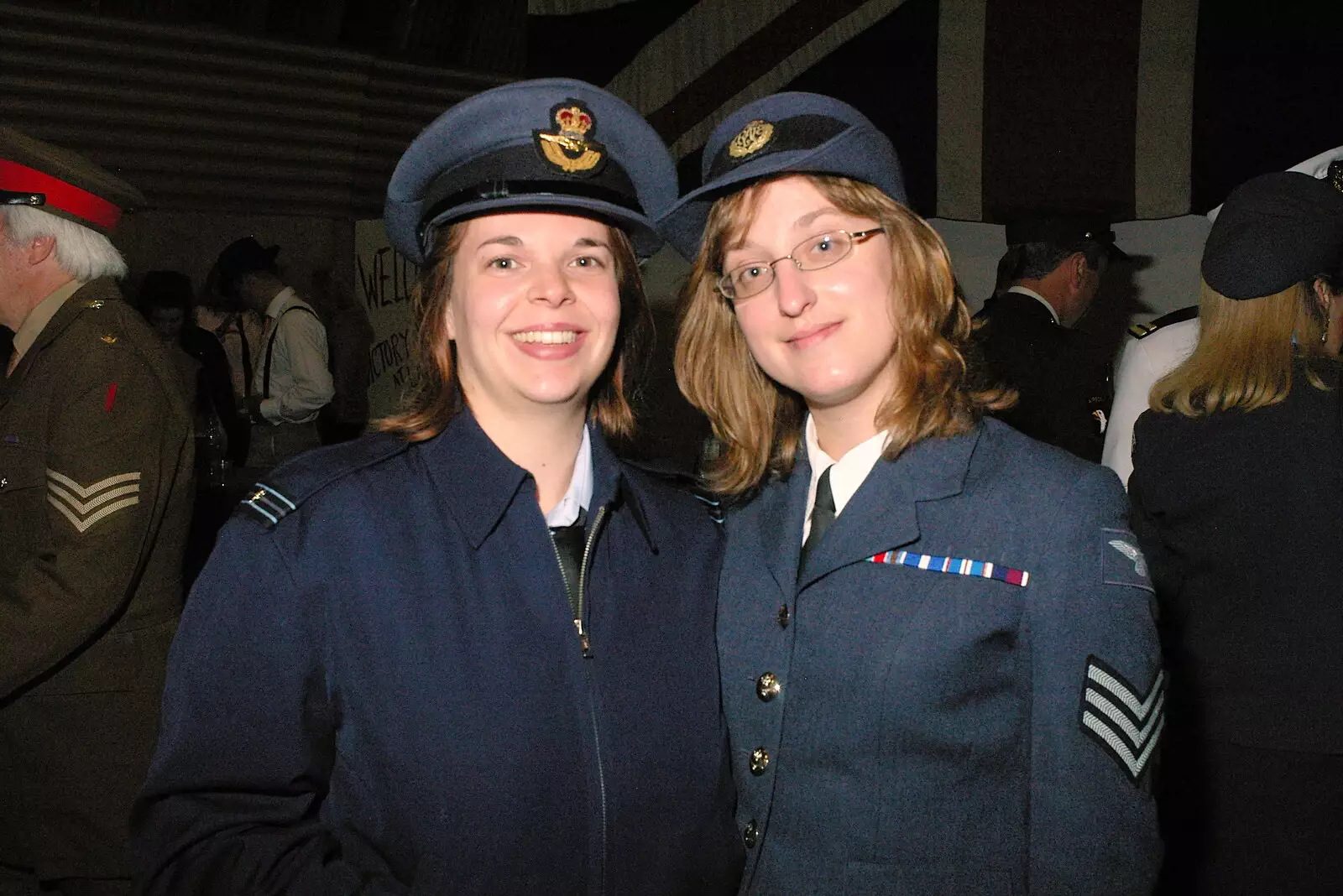 Jen and Suey, from A 1940s VE Dance At Debach Airfield, Debach, Suffolk - 11th June 2005