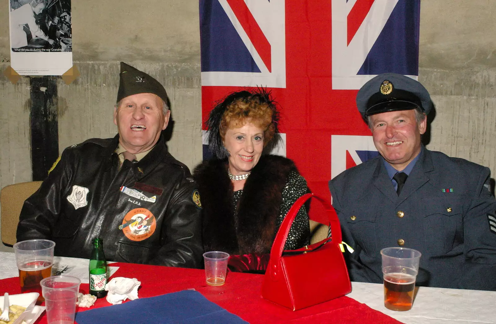 More dressed-up guests, from A 1940s VE Dance At Debach Airfield, Debach, Suffolk - 11th June 2005