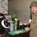 Marc gets a beer in, A 1940s VE Dance At Debach Airfield, Debach, Suffolk - 11th June 2005