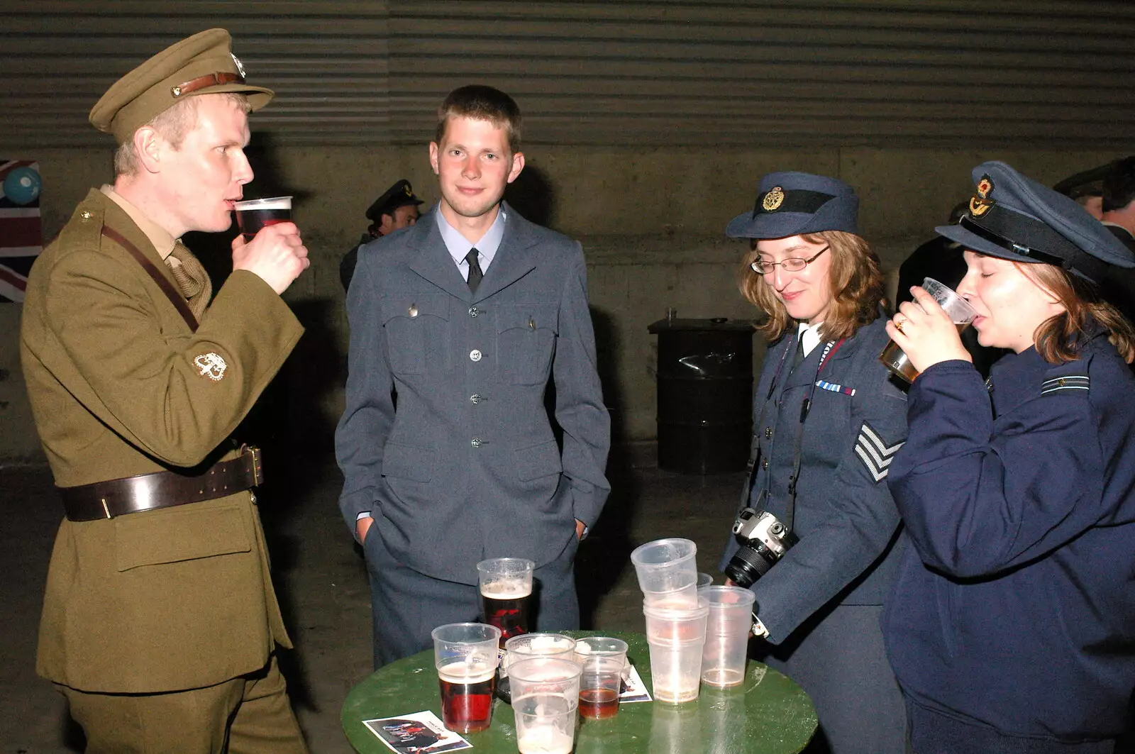 The Boy Phil in his RAF threads, from A 1940s VE Dance At Debach Airfield, Debach, Suffolk - 11th June 2005