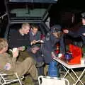 Suey brews up a cuppa, A 1940s VE Dance At Debach Airfield, Debach, Suffolk - 11th June 2005