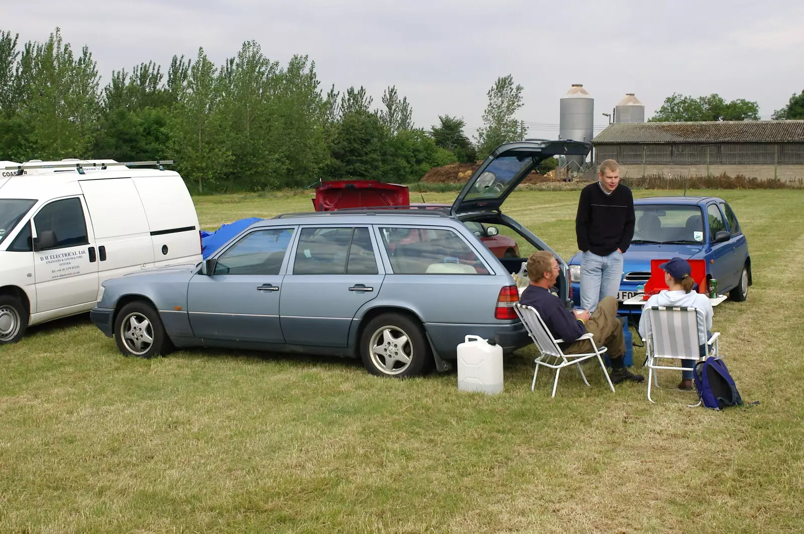 The morning after, from An Airfield Open Day, Debach, Suffolk - 12th June 2005