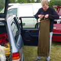 Bill checks his trousers, An Airfield Open Day, Debach, Suffolk - 12th June 2005