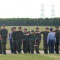 The ATC cadets do some drill, An Airfield Open Day, Debach, Suffolk - 12th June 2005