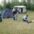 The tents are packed up, An Airfield Open Day, Debach, Suffolk - 12th June 2005