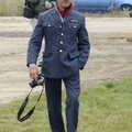 DH roams around in his RAF gear, An Airfield Open Day, Debach, Suffolk - 12th June 2005