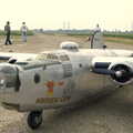 A 1:24 scale model of the B24 Liberator 'Hookem Cow', An Airfield Open Day, Debach, Suffolk - 12th June 2005