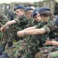 The ATC lads take a break, An Airfield Open Day, Debach, Suffolk - 12th June 2005