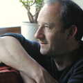 DH stares out of the window, A BSCC Bike Ride and an Indoor Barbeque at the Swan, Tibenham and Brome - 16th June 2005